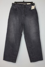 Womens Universal Thread High-Rise Vintage Straight Cropped Jean Grey Size 6R