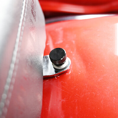 Black Billet Aluminum Rear Fender Seat Rack Bolt For Harley Black Rear Fender Seat Rack Knurled Bolt For Harley Touring, Softail & Dyna Models – Billet Aluminum Harley Seat Bolt - Foto 8