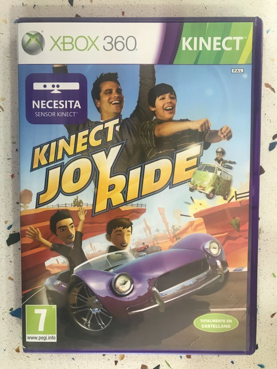 Xbox 360 Slim 4gb + Kinect C/ 2 Jogos Usado em Ótimo Estado