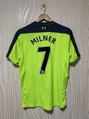 LIVERPOOL 2016 2017 THIRD FOOTBALL SHIRT SOCCER JERSEY NEW BALANCE #7 MILNER