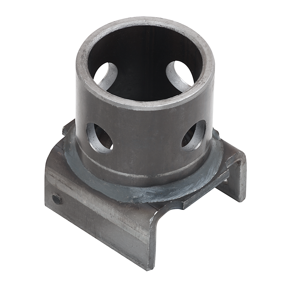 hit man＆bulldog BULLDOG Trailer Jack Swivel Mount Round Tube Male Weld-On U