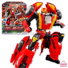 Metal Cardbot S RED BLITZ Transformation Muscle Car Action Figure Toy 2024