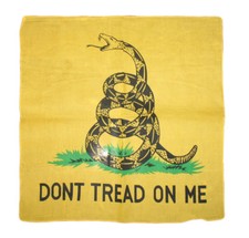Wholesale Lot 6 22"x22" Yellow Gadsden Dont Tread on me Tea Party Bandana