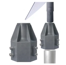Pipe Adapter, pole mount, for Starlink V2 pipe adapter, Tv Masts & Satellite....