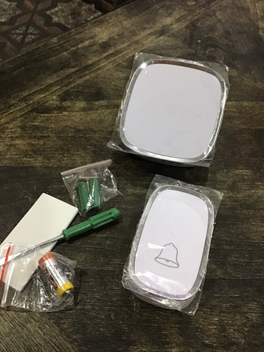 Timbre Inalámbrico,Plug-Play Campana Impermeable Rango de Funcionamiento Hasta 1000 Pies, - Imagen 5 de 8