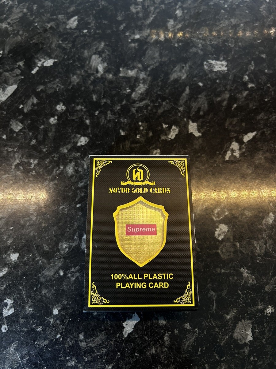 supreme NOVDO GOLD CARD ゴールドトランプ ドナルド・トランプ S/N