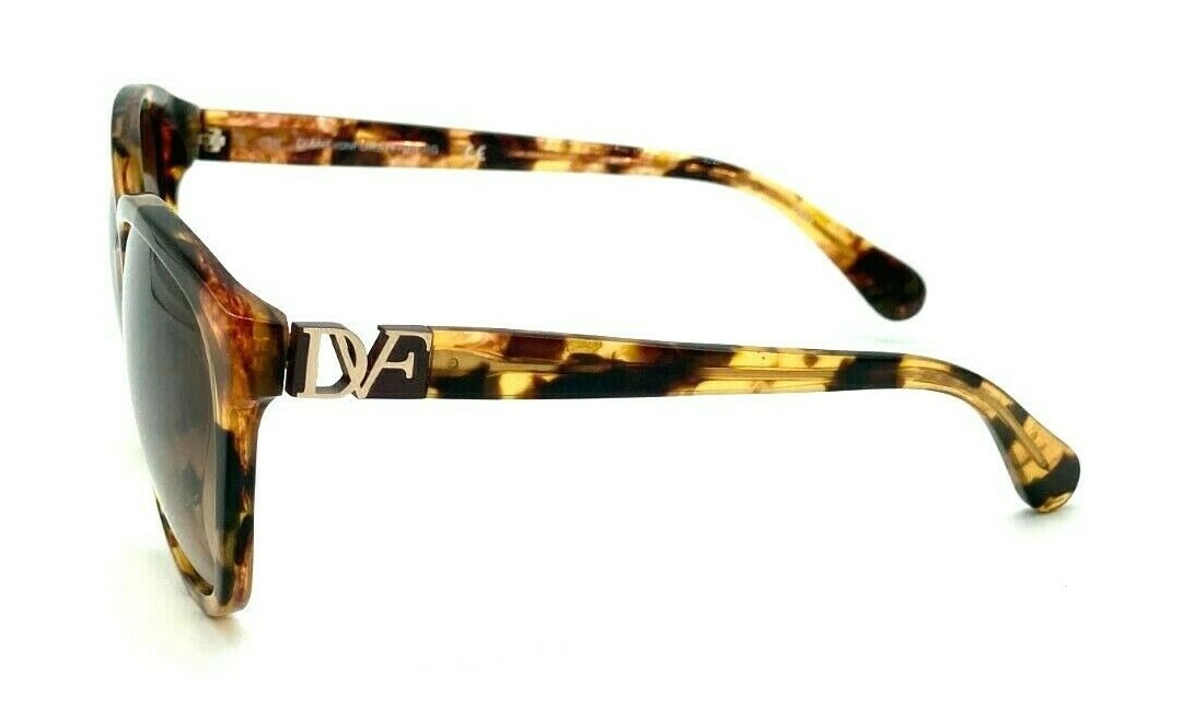 Diane Von Furstenberg DVF107S 203 Gold Frame Brown Gradient Lens Sunglasses 64mm Diane Von Furstenberg DVF107S 203 Gold Frame Brown Gradient  main image 4