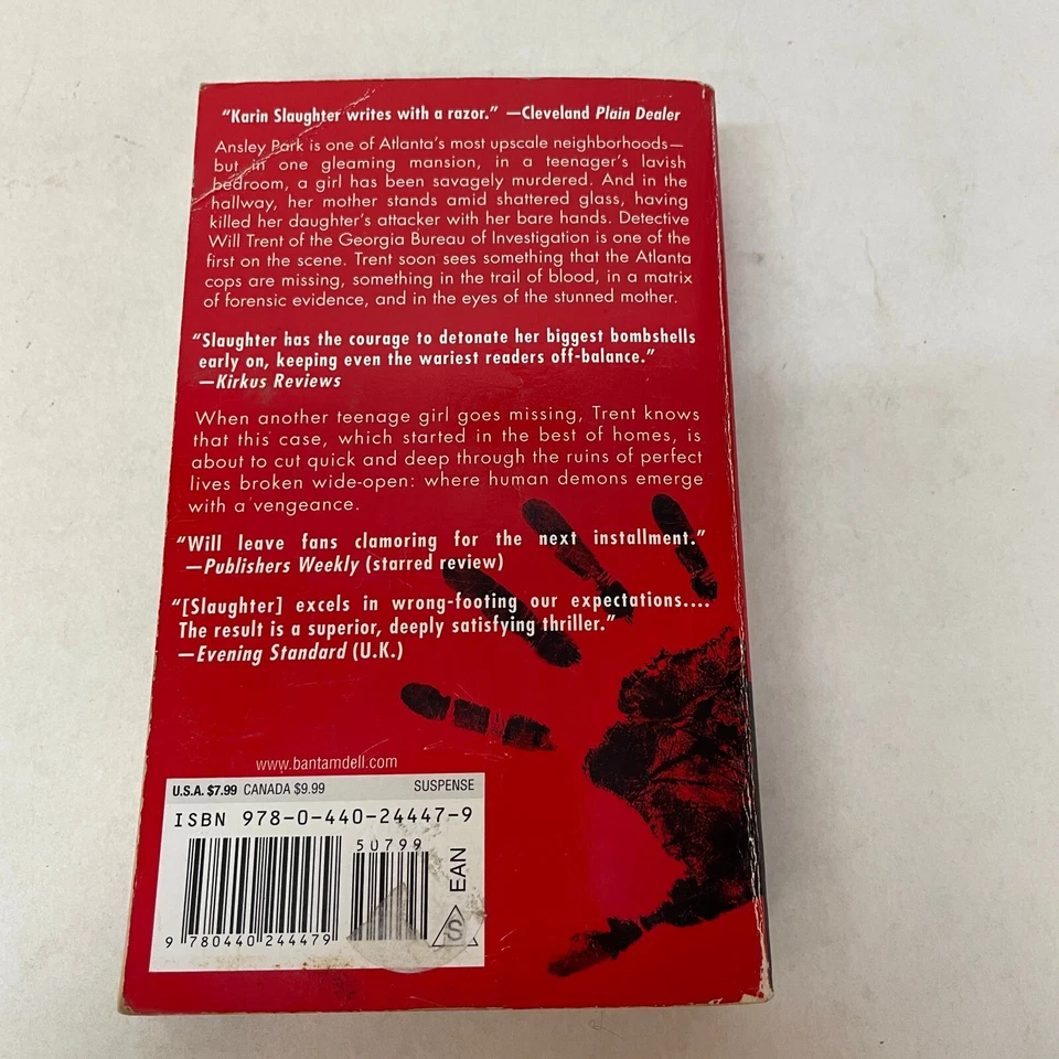 Fractured Mystery книга в мягкой обложке Карин Слотер из Dell Books 2009 - Изображение 2 из 4