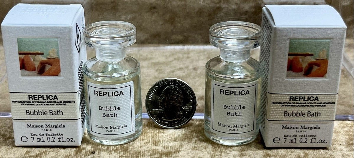 BUBBLE BATH MAISON MARGIELA REPLICA 2X EAU DE TOILETTE 0.2 OZ 7 Ml