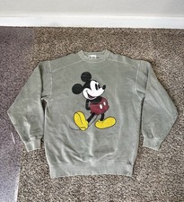 Vintage Mickey Mouse Pose Crewneck Sweatshirt Small Walt Disney World 90s VTG