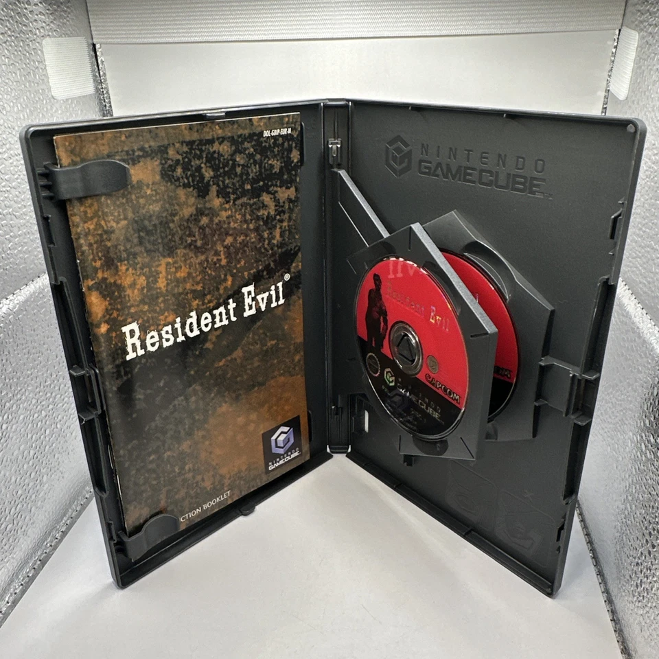Resident Evil • Nintendo GameCube Game + Manual (2002) PAL AUS • Complete - Image 3 of 4
