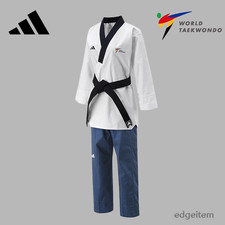 Adidas Poomsae WT Dan Uniform (Female) with New logo Women's Taekwondo Dobok