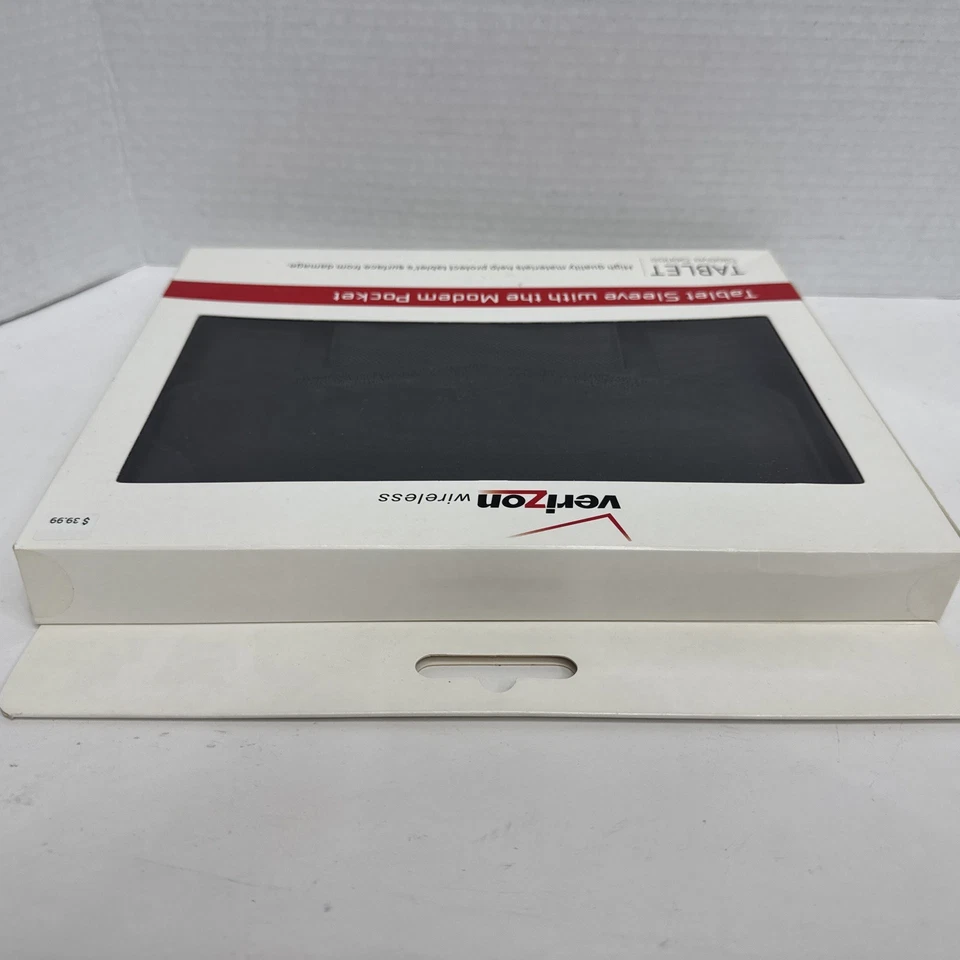 Verizon Universal Tablet Sleeve with Pouch for iPad/iPad 2 / Galaxy Tab NIB - Image 4 of 4