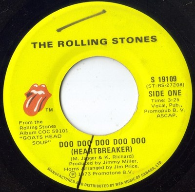 Rolling Stones - Doo Doo Doo Doo Doo Heartbreaker - Used Vinyl Reco - C8100z