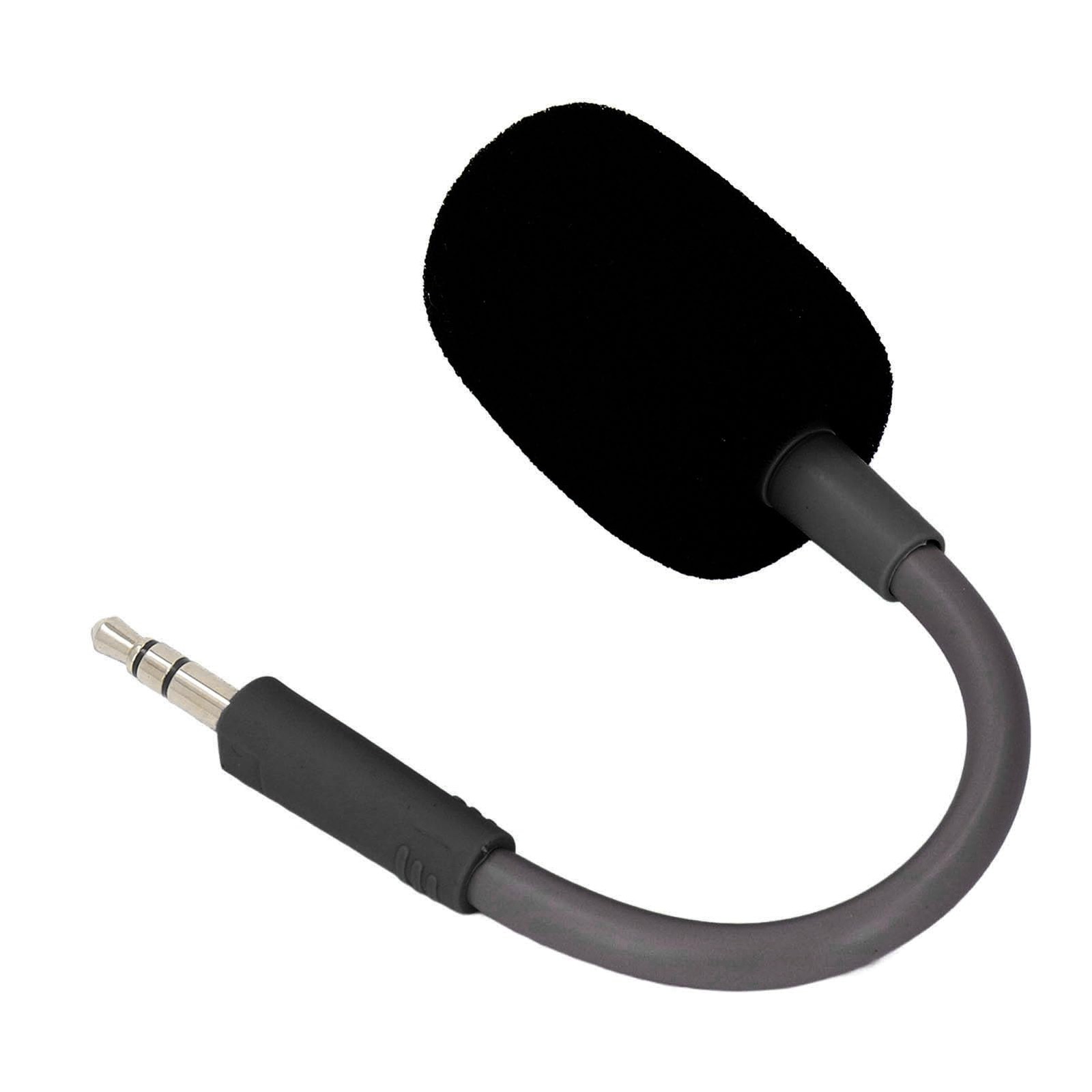 Microphone antibruit détachable 3.5 mm mâle pour clarté vocale optimale