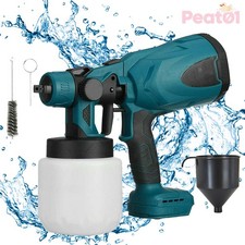 Cordless Paint Sprayer Compatible With Makita 18V Battery 3 Modes Large Capacity