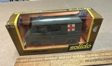 Solido Citroen C35 Military Ambulance No. 259 New in Original Box NRFB