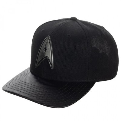 Star Trek Metal Weld Pre-Curved Snapback Black