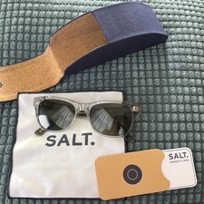 Salt Yukon Polarized SGTE Sunglasses - Mint Condition with Case Smoke Grey/Tea 