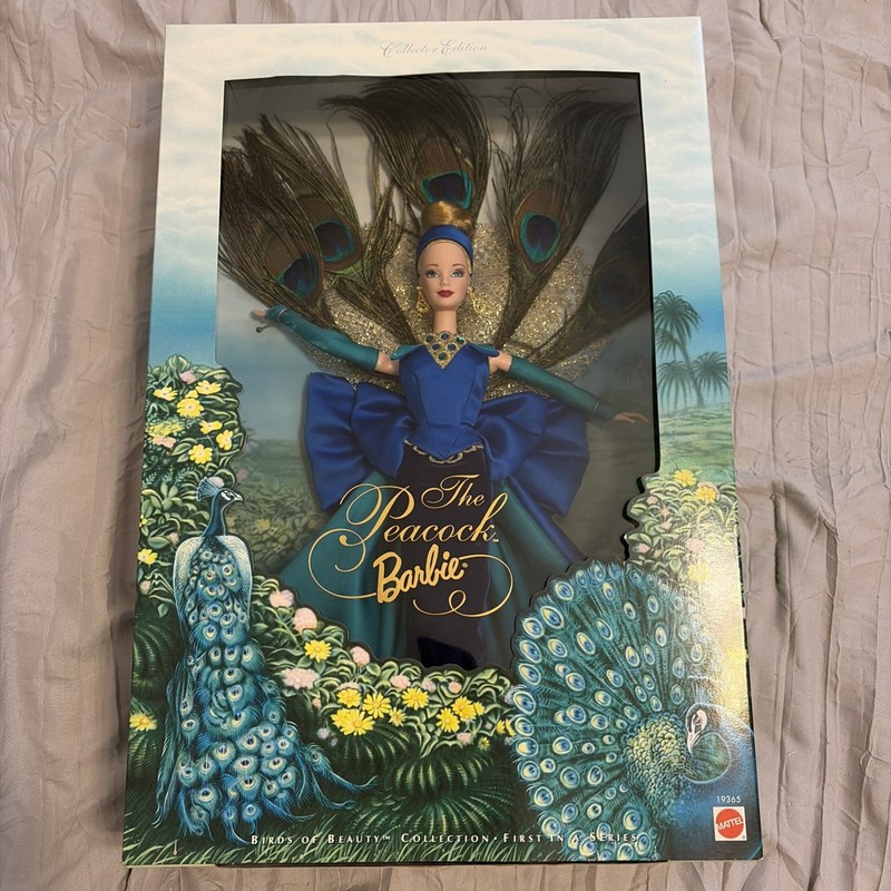 The Peacock Barbie Doll Collector Edition 1998 Mattel 19365