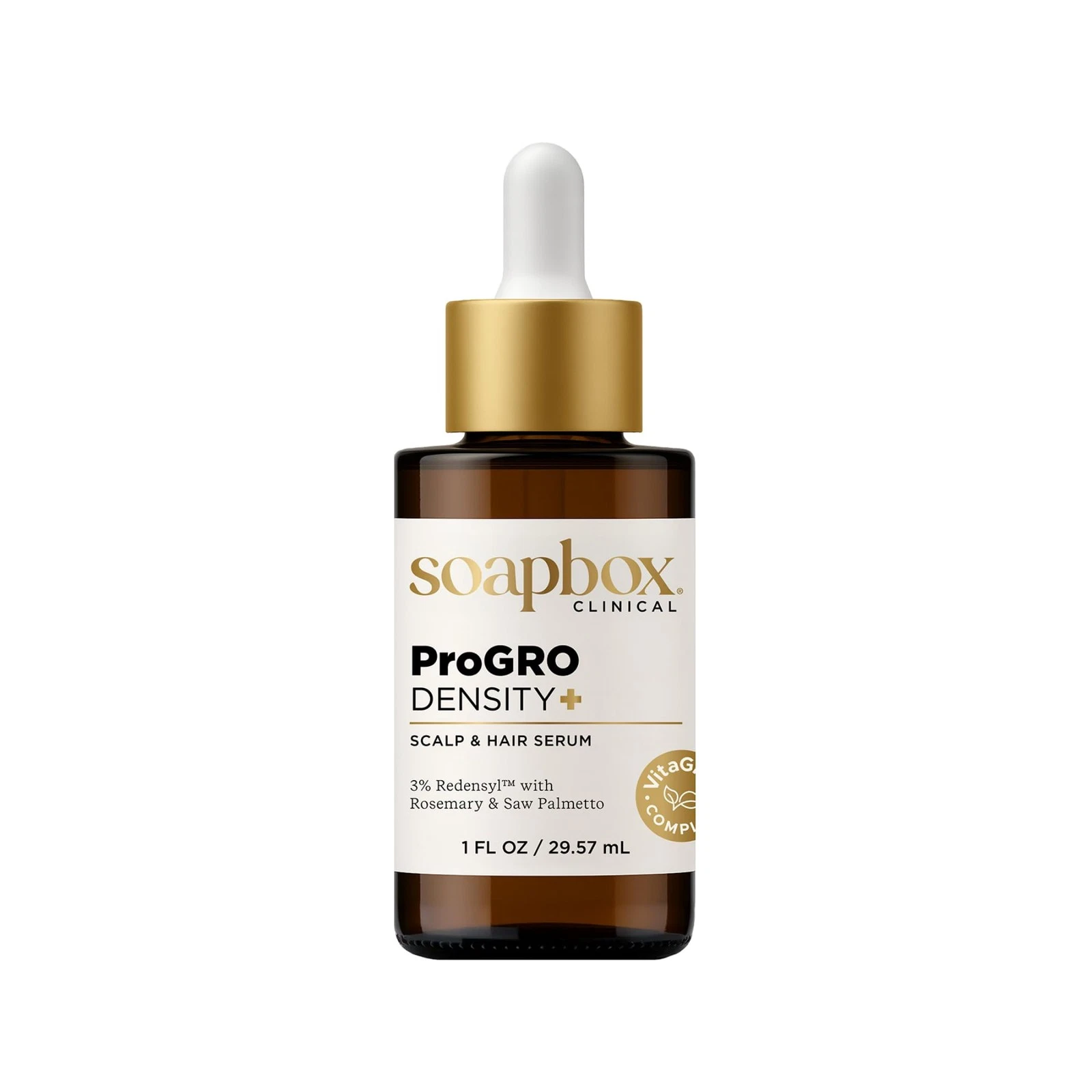 ProGRO Density+ Hair Thickening Serum, Supports Fuller, Stronger Hair - Light...