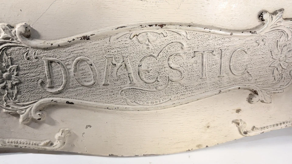 Antiguo cajón de suministro de madera frontal doméstico G Foto 3 de 4