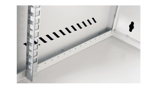 Armoire Rack 19" Mur 7U 19" L 542 mm P 400 mm Couleur Gris DISSEMBLÉ - Afbeelding 3 van 4