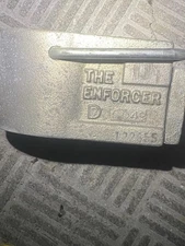 The Enforcer- Trucker's security hitch lock. ( NO KEYS)