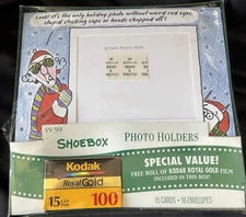 RARE Unopened Box Vtg Hallmark Maxine Photo Christmas Cards W/Film  READ