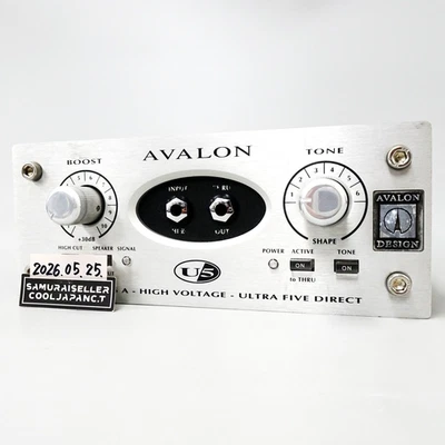 AVALON DESIGN U5 haute tension DI préampli boîte directe argent son dynamique... - Photo 1/4