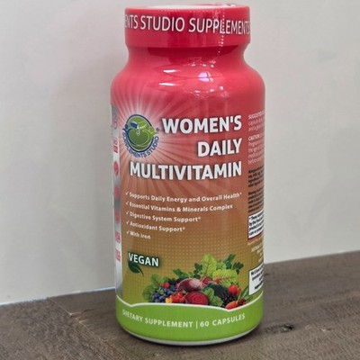 Women's Daily Multivitamin Iron Vegan Methylated Multivitamin for Women