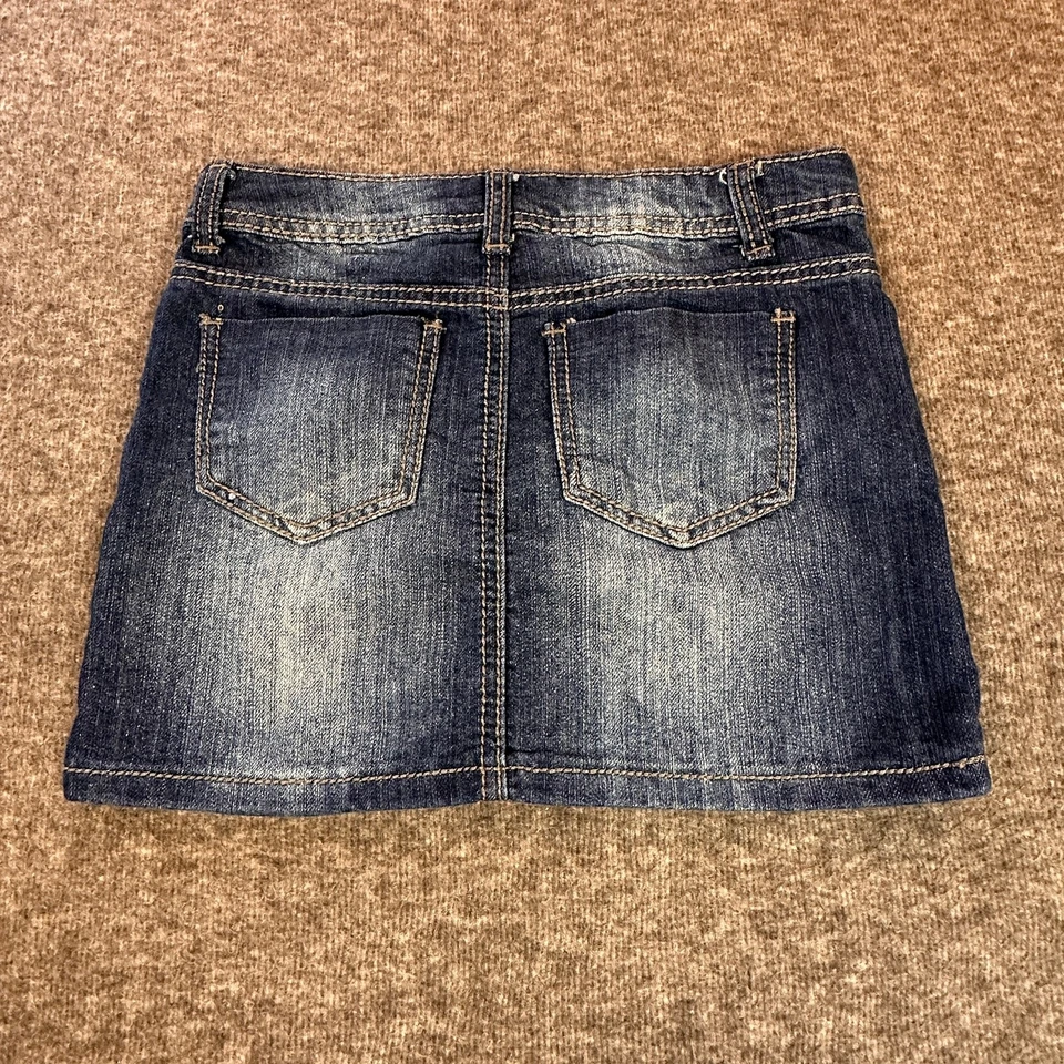 Minifalda vaquera azul denim talla 8 Total Girl Foto 2 de 4