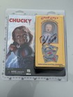 CHILD’S PLAY CHUCKY 6" FIGURE- Autographed Brad Dourif Sealed NECA Reel Toys