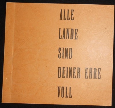 Alle Lande sind Deiner Ehre voll - Viator-Reisen Diözesan-Pilgerstelle Paderborn