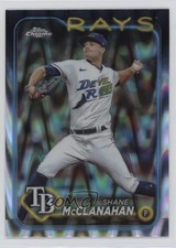 2024 Topps Chrome RayWave Refractor Shane McClanahan #135 8hh