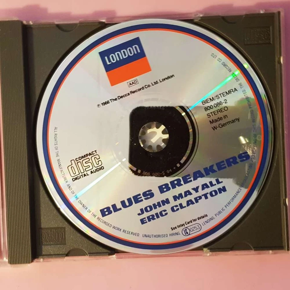 JOHN MAYALL With Eric Clapton - Blues Breakers FULL SILVER EX/EX (CD) - Bild 3 von 4