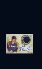 2020 Topps Allen & Ginters ⭐️ NOLAN RYAN Auto Signature Relic Astros  Bunt Card