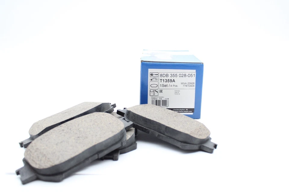 Juego de pastillas de freno delanteras OEM PAGID para Toyota Camry 2002-2006 Foto 3 de 3