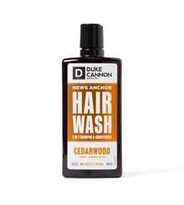 Duke Cannon Supply Co. NEWS ANCHOR 2-IN-1 HAIR WASH 14oz CEDARWOOD
