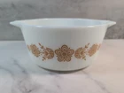 Vintage Pyrex Butterfly Gold 474 1 1/2 qt Cinderella Casserole Dish Bowl