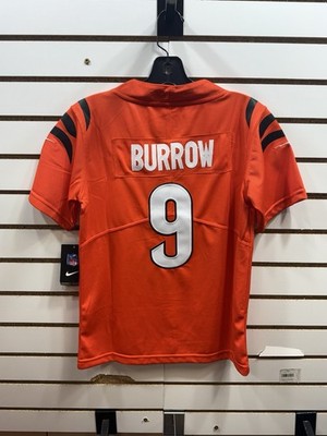 Joe Burrow Orange Bengals Jersey #9 Kid Sizes Youth Sizes Avaible Brand New