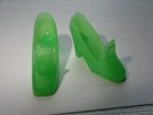 Vintage Barbie Doll Green Pilgrim Heels EXCELLENT