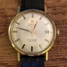 Vintage Omega Seamaster Automatic Watch Used For Parts Or Repair