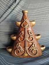 Thun Bozen Keramik Lebensbaum Kerzenhalter 23,5 cm hoch selten