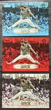 2025 Topps Stadium Club Fernando Tatis Jr. Red & Light Blue Foil & Base #191
