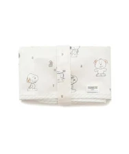 [PEANUTS PUPPIES] All-over print diaper sheet PBGG259216CRMFJapan Shipping