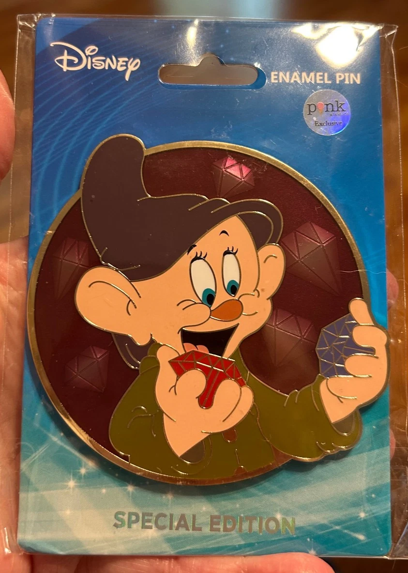 Disney PALM - Dopey - LE 300 - Snow White and the Seven Dwarfs - Jumbo Pin NEW