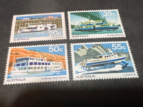 Australia 1979 Scott 696-699 River Ferries Complete Set 4 MNH Combine Shipping