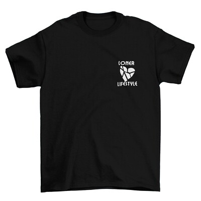 Mens Loner Lifestyle T Shirt By Blooming Spirit Apparel Heartbreak Break Up Tee