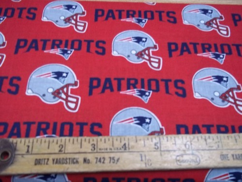 Tela de edredón 100 % algodón de 4-1/4 yardas New England Patriots NFL $9,75 yardas